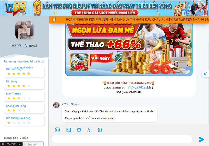 Câu hỏi thường gặp 4 Hỗ trợ người chơi VZ99 với tính năng kết nối